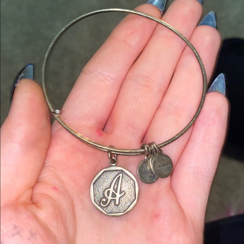 alex and ani silver A charm bracelet